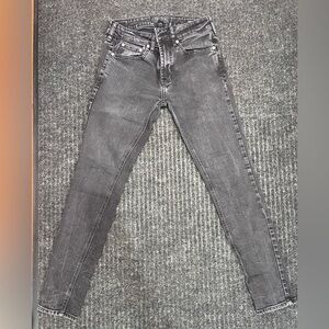 PacSun Mens Jeans size 30x30 Skinny Gray Wash Denim Stretch Casual Pant